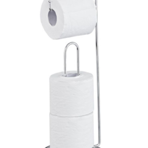 Suporte Papel Higiênico Luxo Cromado - Passerini